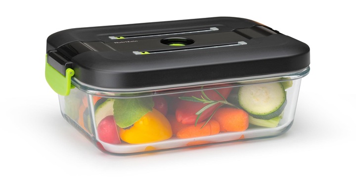 Szklane pojemniki próżniowe na żywność 1,5L 0,65L do zgrzewarki NutriZein