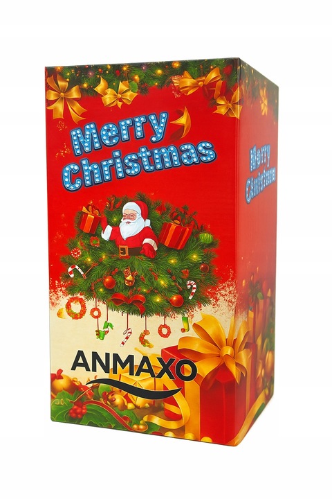 MIKOŁAJ WSPINAJĄCY SIĘ NA LINIE 100CM MELODYJKA NA PREZENT ŚWIĘTA WCHODZĄCY