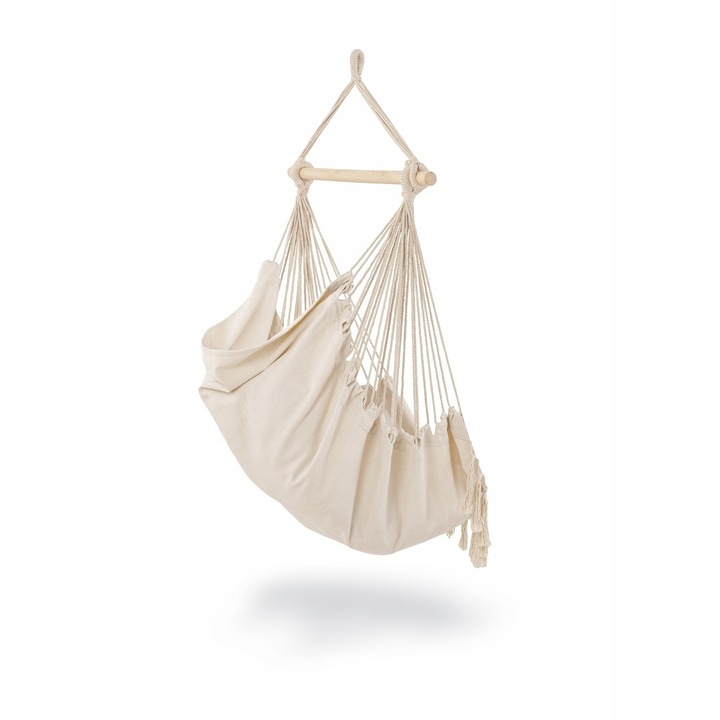 KRZESŁO BRAZYLIJSKIE Wiszące HUŚTAWKA Bujany KOKON Ogrodowy PODUSZKI Tadar