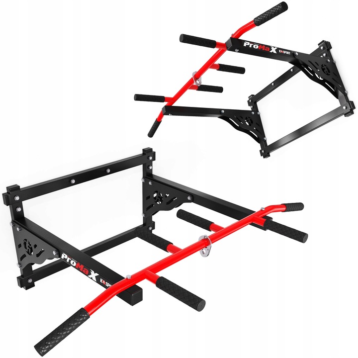 Drążek treningowy do ćwiczeń podciągania+uchwyt na worek KSH001/SK
