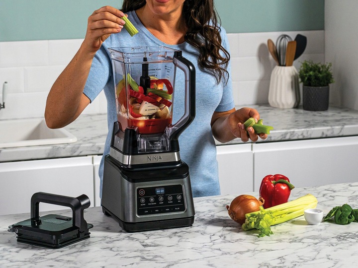 NINJA BLADE - ROBOT KUCHENNY 3w1 1200W AUTO-IQ + BLENDER 2,1L + KUBEK 700ml