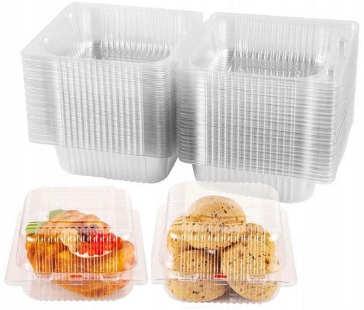 POJEMNIKI ALI25C NA CIASTO OPAKOWANIE CUKIERNICZE 50SZT 164 /148 /82