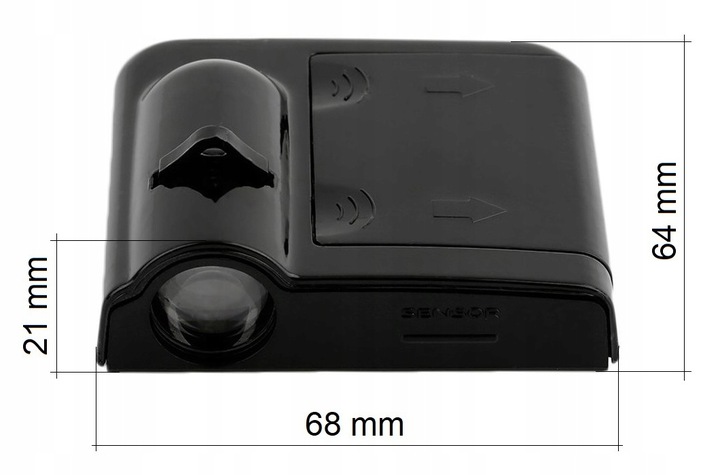 ŚWIATŁA LED POWITALNE LOGO VW BEZPRZEWODOWE LASER