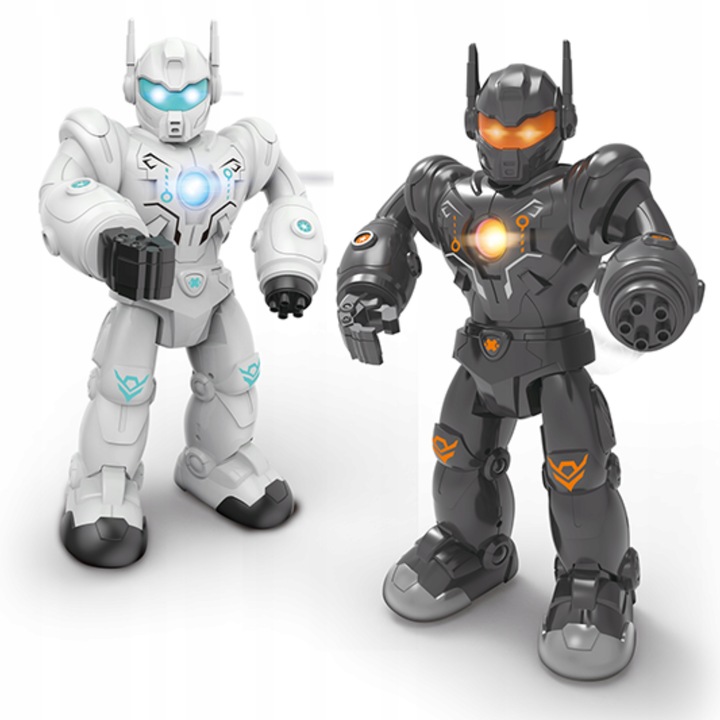 ROBOT INTERAKTYWNY ŚWIATŁO DŹWIĘK CHODZI STRZELA