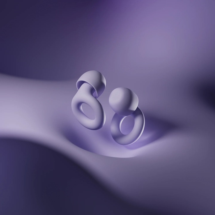 Stylowe Zatyczki Wkładki Stopery do Uszu LOOP QUIET 2.0 Violet | -24db