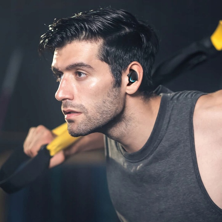 SŁUCHAWKI BEZPRZEWODOWE Z BLUETOOTH POWERBANK