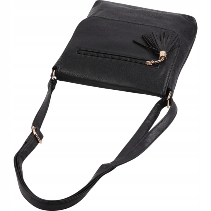 Listonoszka torebka damska na ramię pojemne torebki miejskie klasyczne