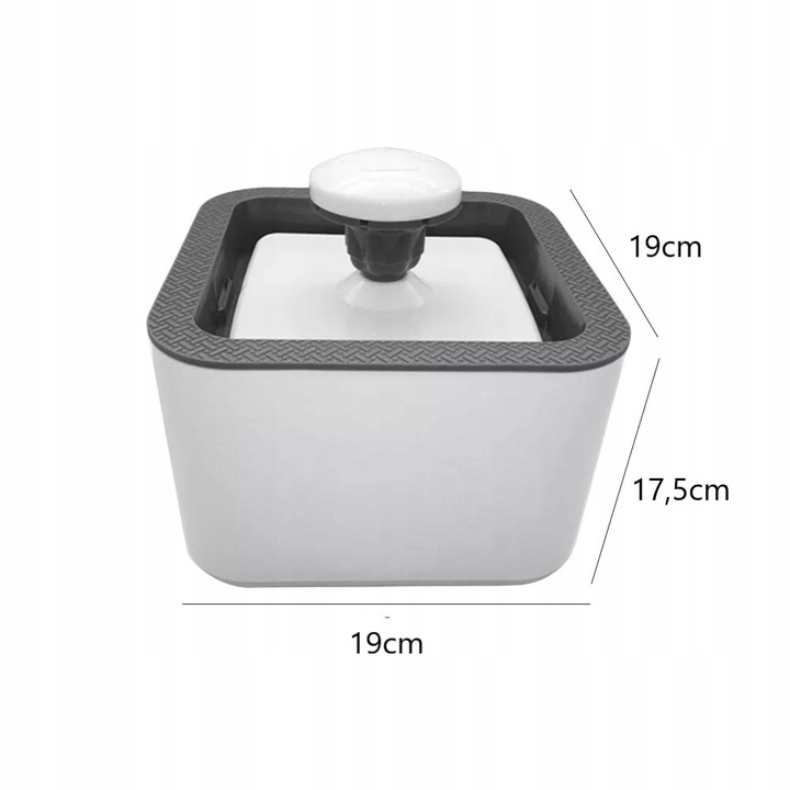 POIDEŁKO MISKA POIDŁO CICHA FONTANNA DLA KOTA PSA 2,5L