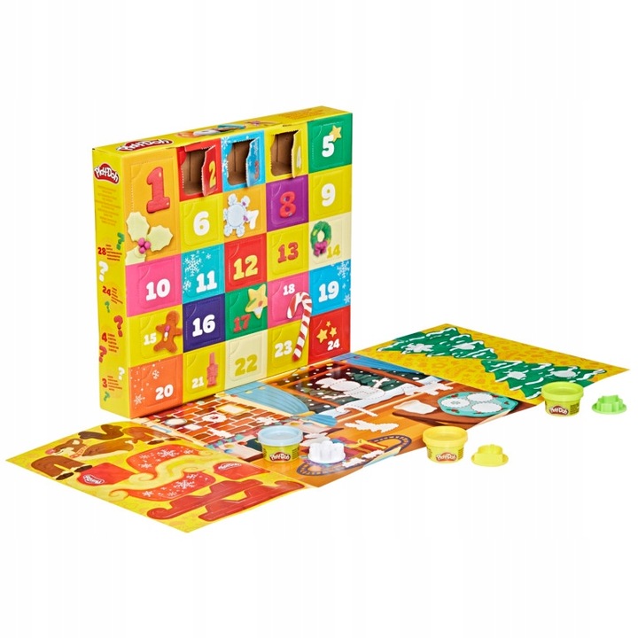 Play-Doh Ciastolina Kalendarz Adwentowy Świąteczny akcesoria Hasbro G0501