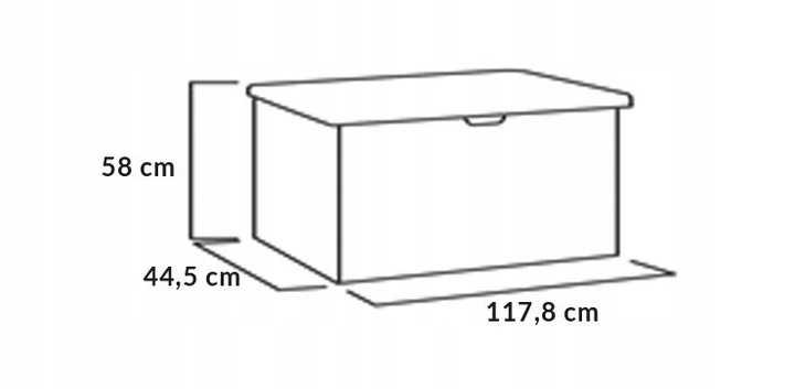 Skrzynia ogrodowa Keter Emily 280 l grafit