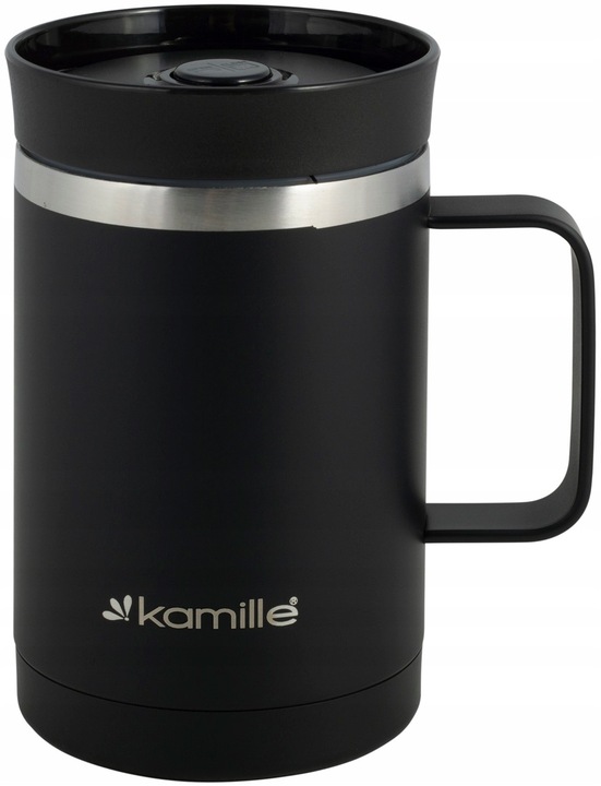 KUBEK TERMICZNY Z UCHWYTEM TERMOS KAWA 360 ml