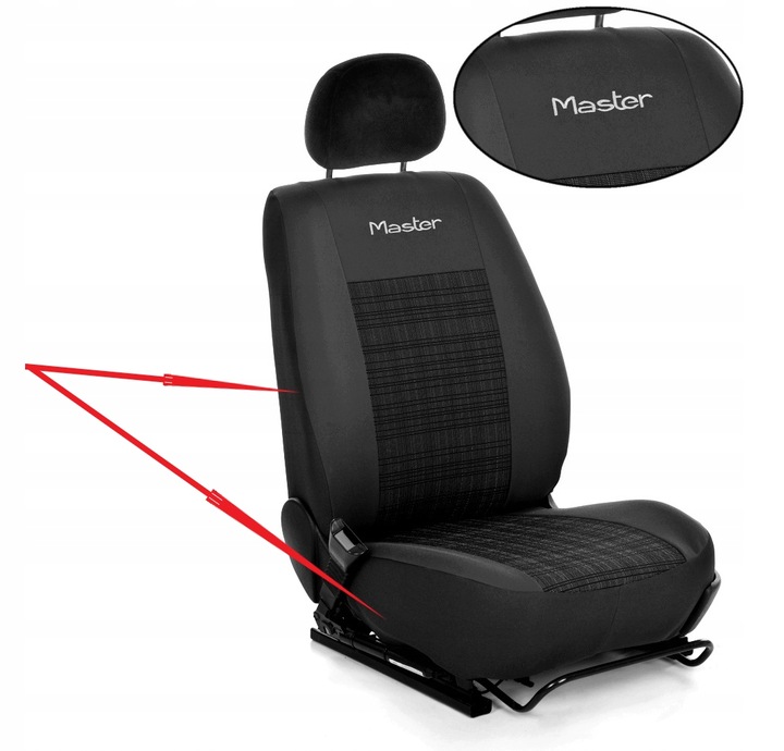 POKROWCE samochodowe RENAULT MASTER MOVANO 2010+