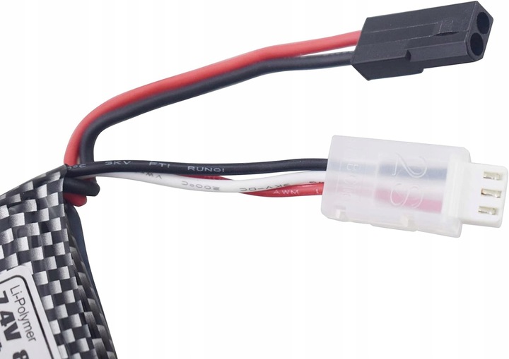 Zestaw 2 baterii 7,4 V 800 mAh Kompatybilne samochody RC 9130, 9135, 9136