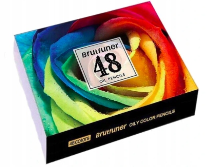 Brutfuner kredki olejowe ołówki kolorowe 48 szt.