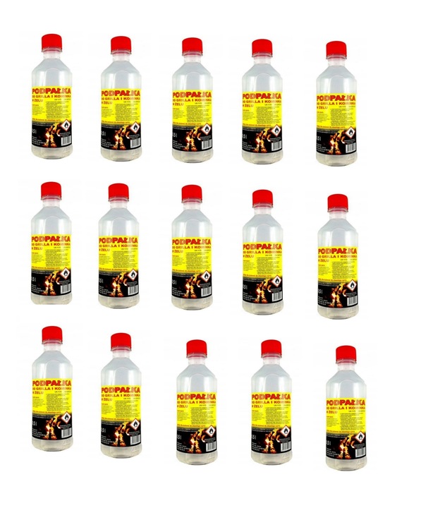 Podpałka do grilla i kominka w żelu 0,5l