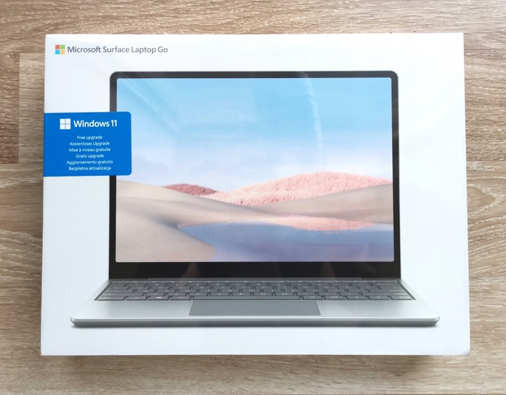 Laptop Microsoft Surface Go 12,4" i5 4/64GB Win11 Platynowy (PL)