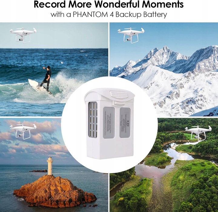 5870mAh Bateria do drona DJI Phantom 4/4 Advanced/4 Pro/4 Pro V2.0/4 RTK