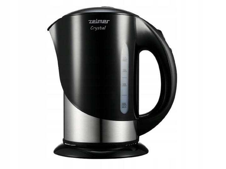 Czajnik elektryczny Zelmer Crystal 1,7 l 2200 W czarny