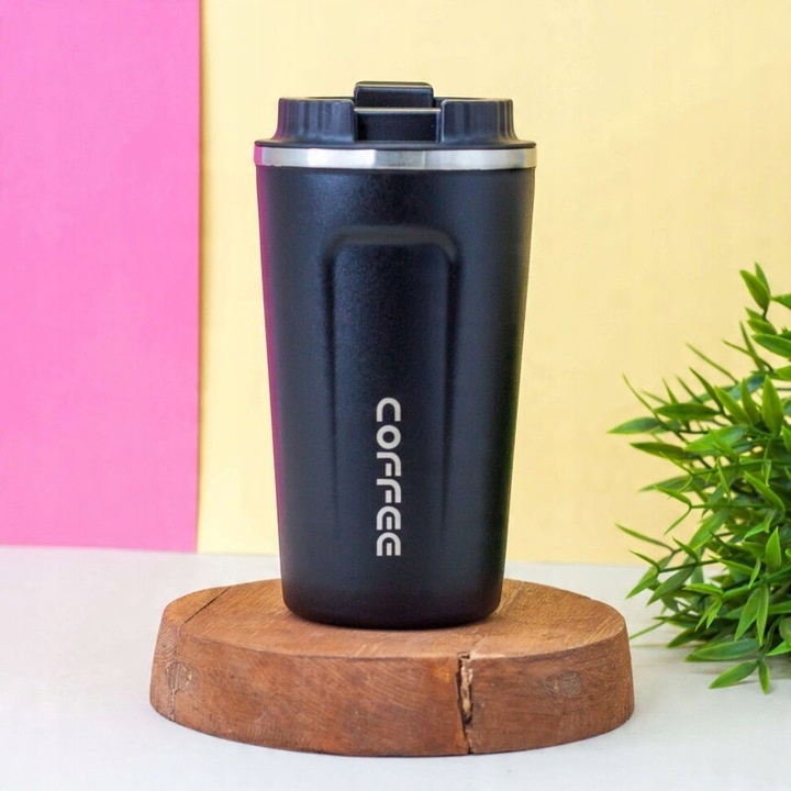 SMART KUBEK TERMICZNY TERMOS BIDON 510ML CZARNY