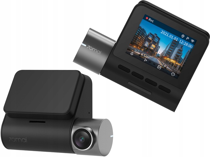 Wideorejestrator 70mai PRO++ A500S + karta 128GB