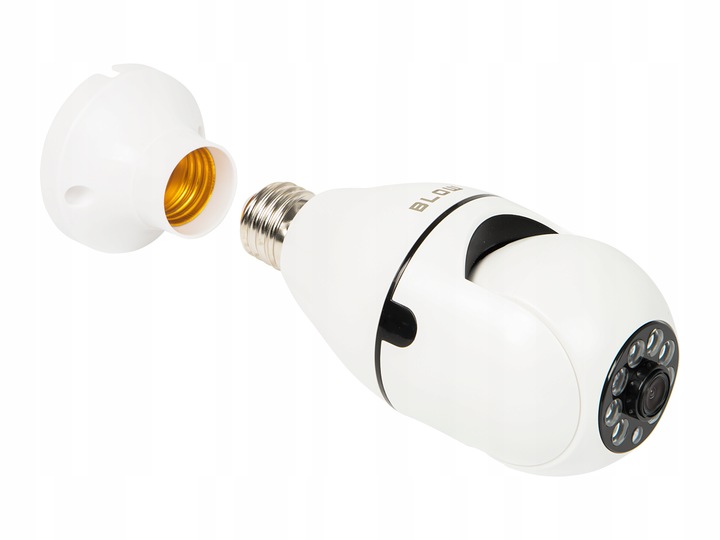 Kamera wifi żarówka BLOW obrotowa NIANIA 3mpx E27