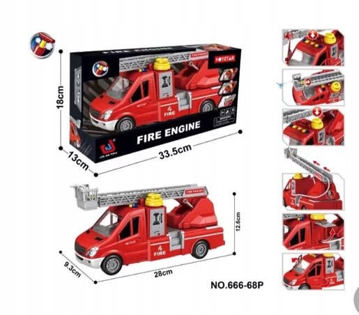 AUTO STRAŻ POŻARNA POJAZD WÓZ STRAŻACKI NORIMPEX