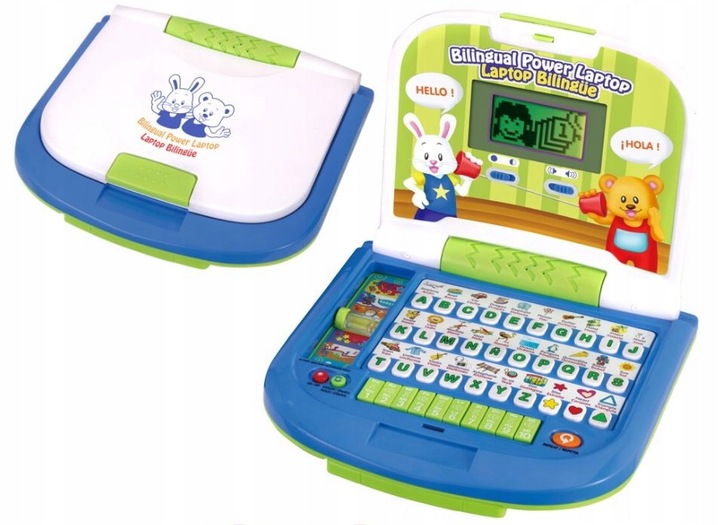 Komputerek dziecięcy laptop dla dzieci interaktywny edukacyjny komputer