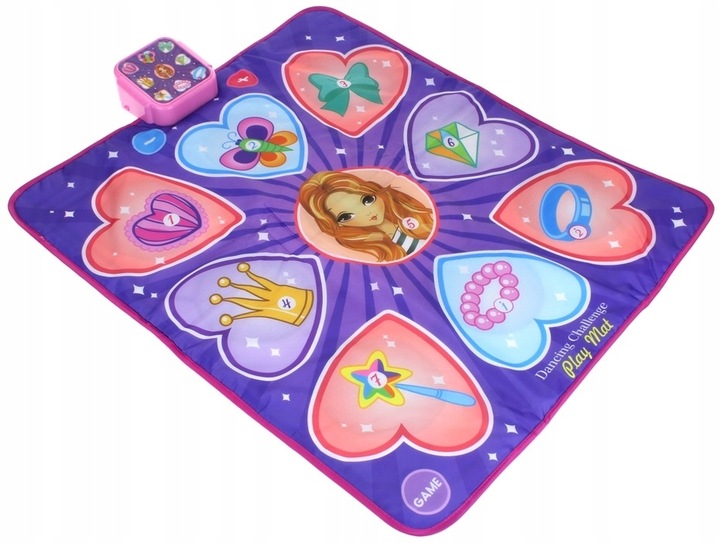 Mata do Tańczenia Muzyczna Gra Zręcznościowa Keyboard Taniec Muzyka