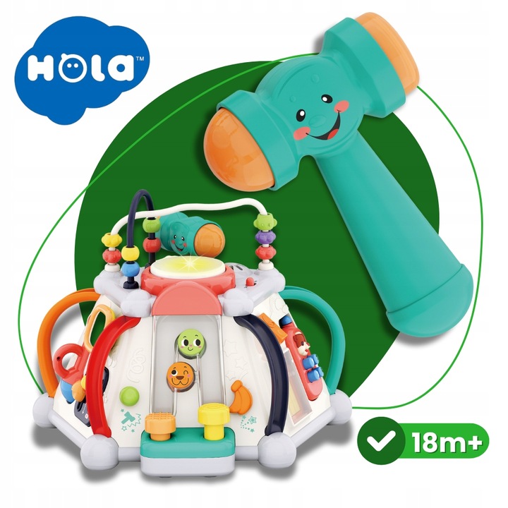 Multikostka kostka edukacyjna interaktywna duża centrum zabawy edukacyjna