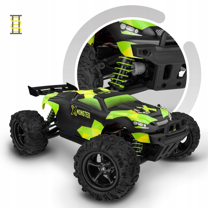 Samochód Auto zdalnie sterowany sterowane autko RC 4x4 100m 30km/h