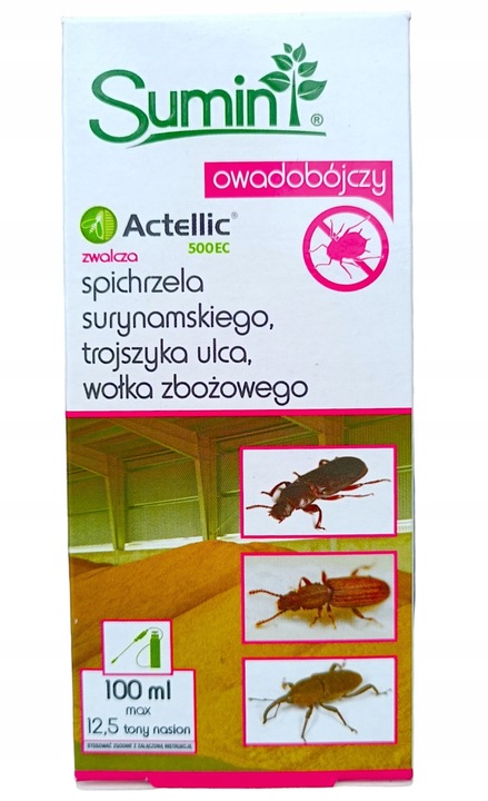 ACTELLIC 500 EC 100 ML wołkek zbożowy troszyka do spichlerzy zasieki silos