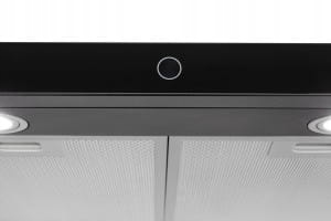 Okap kuchenny podszafkowy MODO 50 CZARNY