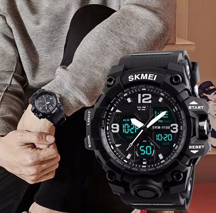 Zegarek męski SKMEI elektroniczny wiele funkcji