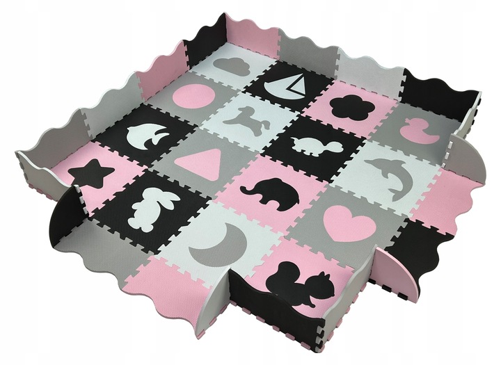 PUZZLE PIANKOWE MATA EDUKACYJNA 36 EL GRUBA XXL