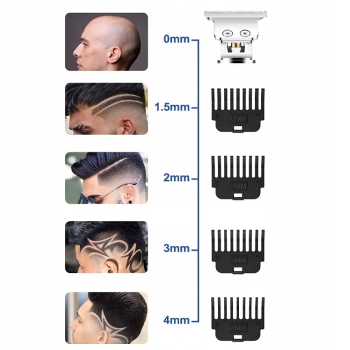 TRYMER MASZYNKA GOLARKA DO STRZYŻENIA GOLENIA BRODY WŁOSÓW ZAROSTU