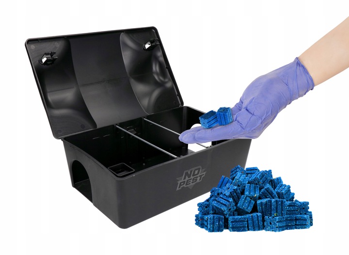 BARDZO SILNA TRUTKA TRUCIZNA NA SZCZURY MYSZY KOSTKA BRODIFAKUM 3KG RATIMOR