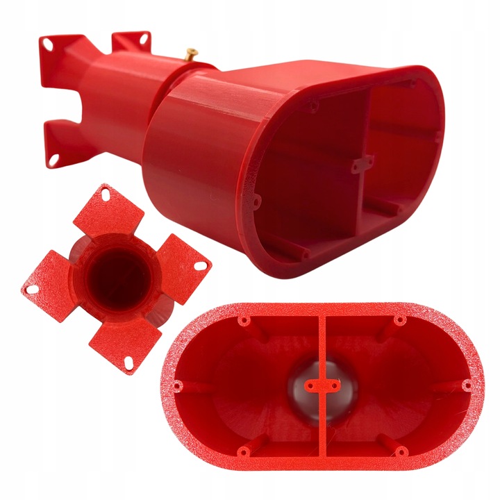 Podwójna puszka elektryczna do elewacji 200mm regulowana do styropianu