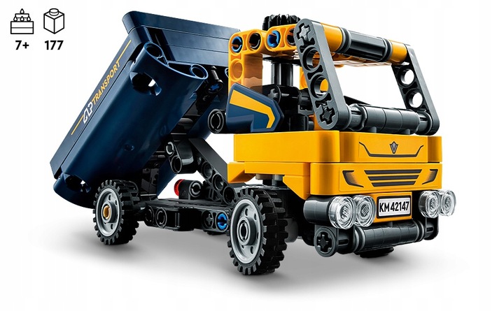 LEGO Technic 90087465 lego technic koparka wywrotka ciężarówka