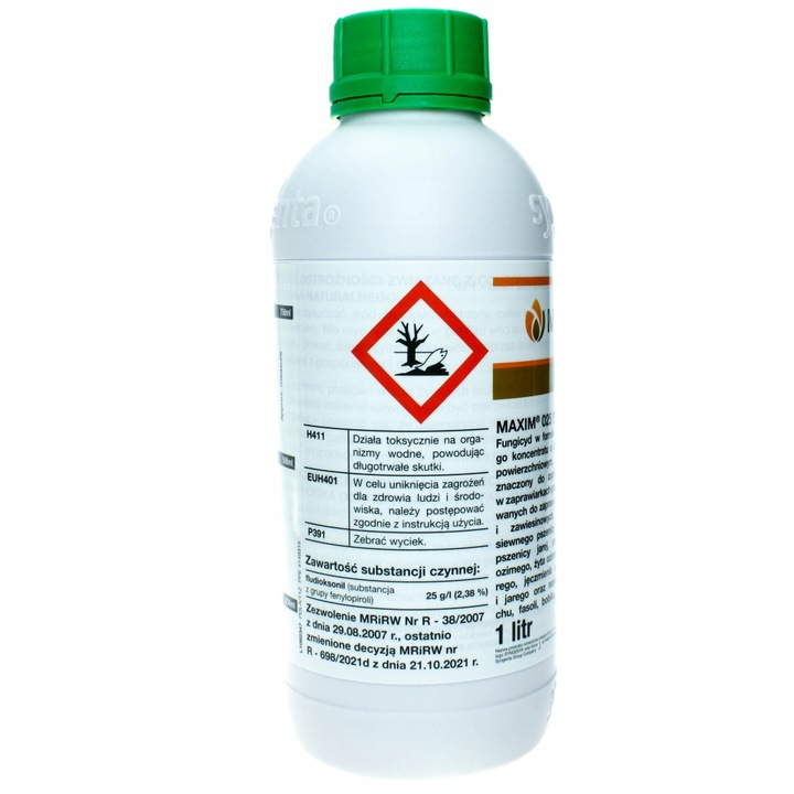 Maxim 025 FS 1L SYNGENTA - zaprawa do nasion o szerokim zastosowaniu