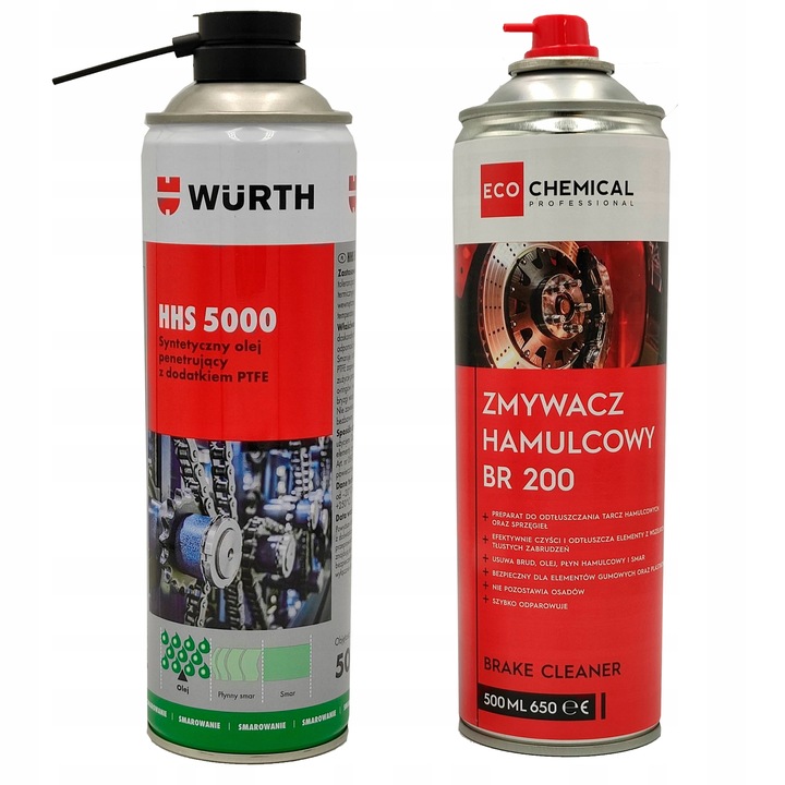 WURTH HHS 5000 SMAR SYNTETYCZNY PENETRUJĄCY Z TEFLONEM PTFE Wszechstronny