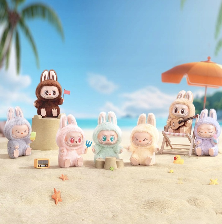 Zawieszka pluszowa POP MART The Monsters HAVE A SEAT Labubu 15 cm Lalka