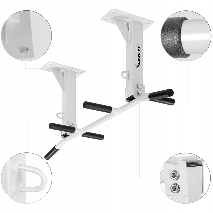 DRĄŻEK SUFITOWY GIMNASTYCZNY DO PODCIĄGANIA SUFIT