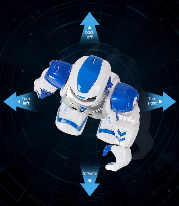 INTELIGENTNY ROBOT DLA DZIECI Z CZUJNIKIEM GESTÓW I PILOTEM