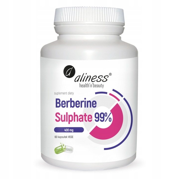 Aliness berberyna siarczan 400 mg 60 kaps