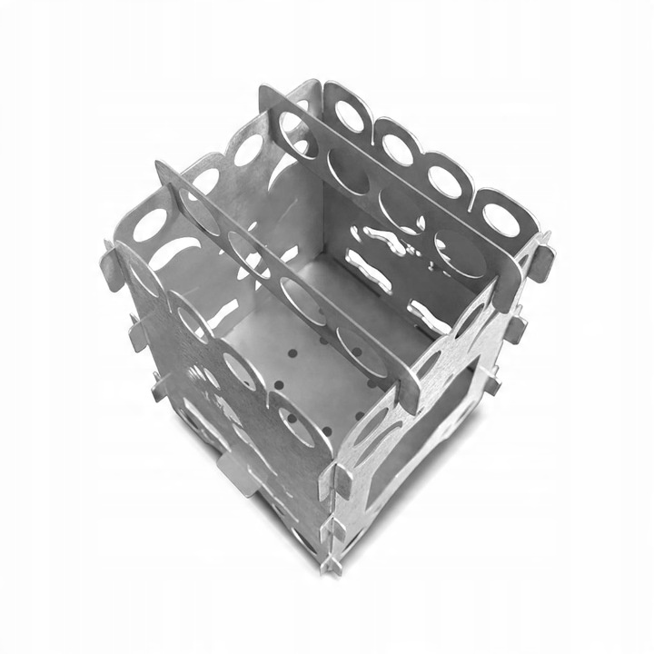 Stalowa obozowa kuchenka turystyczna|survival