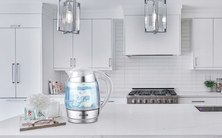 Czajnik Łucznik z regulacją temperatury WK-2020 biały 2200W 1,8L