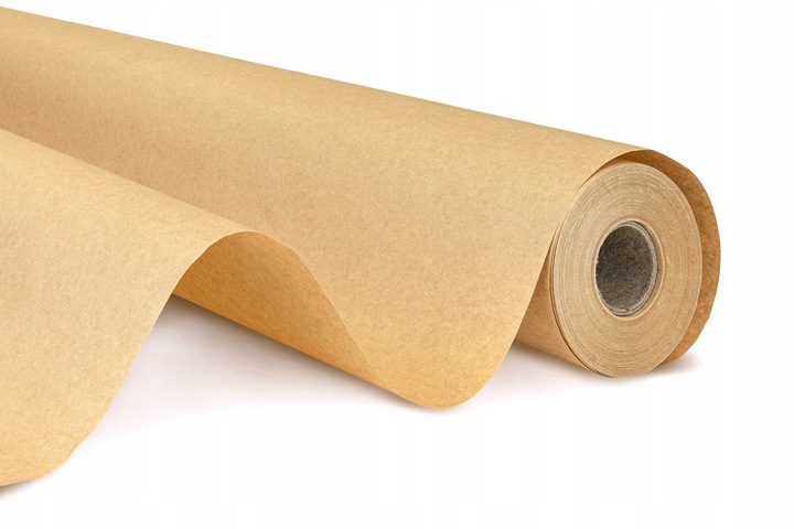 Papier EKO pakowy KRAFT do pakowania prezentów paczek 55cm/50m