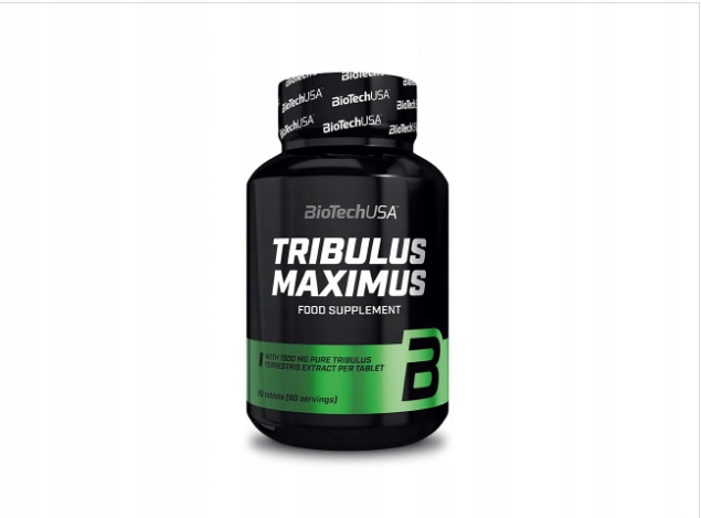 Suplement Tribulus terrestris tabletki BioTech USA naturalny 90 CAP.