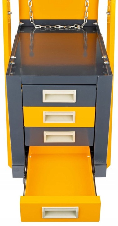 WÓZEK SPAWALNICZY DO SPAWAREK Z PÓŁKĄ NA BUTLE SZUFLADY MOBILNY 76x85x40cm