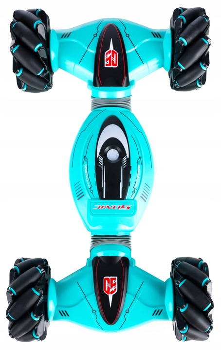 Samochód Zdalnie Sterowany Rc Twister Akrobacje Led Stunt 360 Dla Dzieci